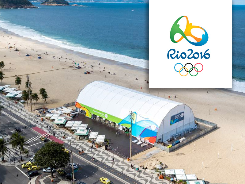 Maior tenda do mundo “viajou” para os Jogos Olímpicos